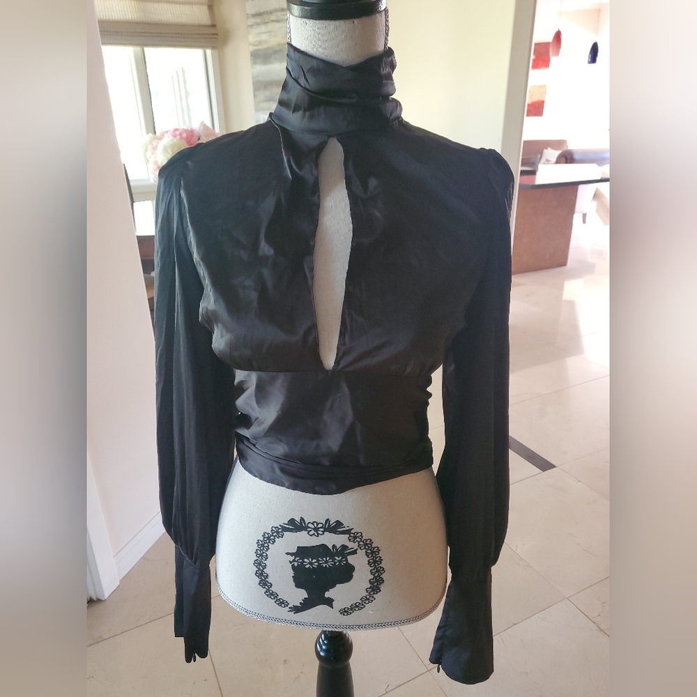 Fashion Nova Vintage Black Top